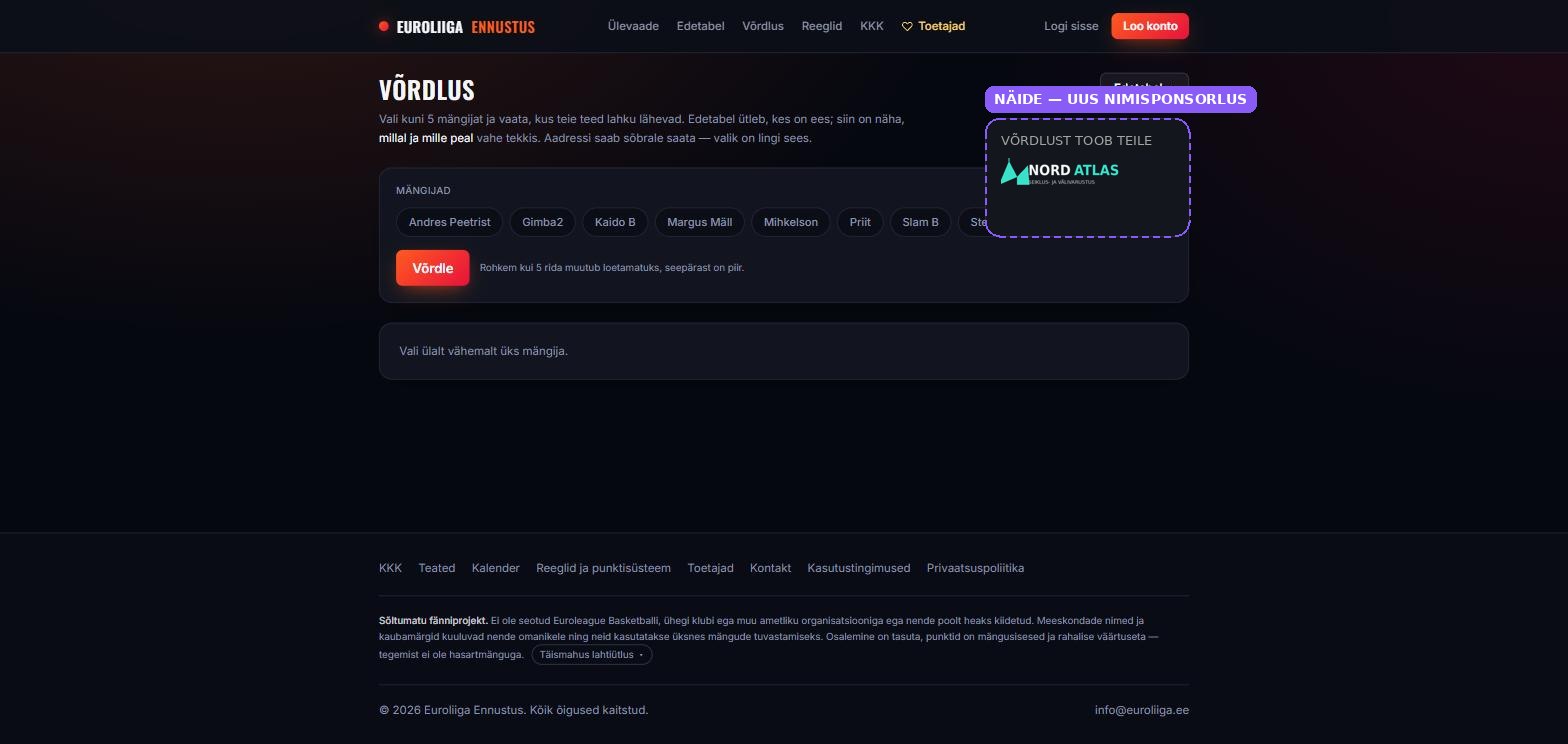 Võrdluse toetaja